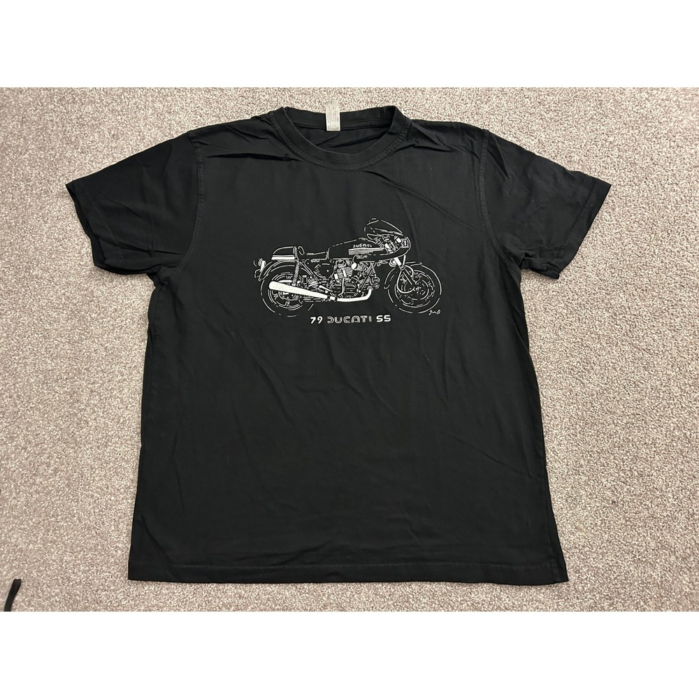 Ramo Ducati 79 SS Graphic T-Shirt Mens Large Black Excellent MySudo Android 2020
